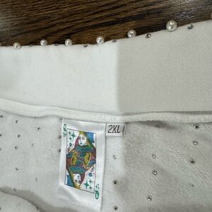 White Queen of Sparkles skirt